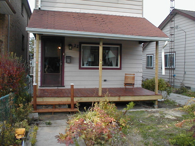 Porch with Stairs